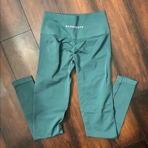 Alphalete Teal Amplify Legging Size Small
